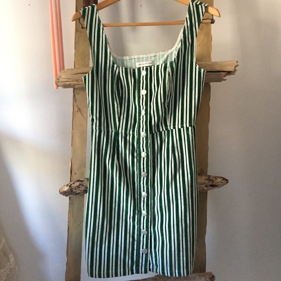 Urban Outfitters Corduroy Button-Down Mini Dress - Picture 1 of 4